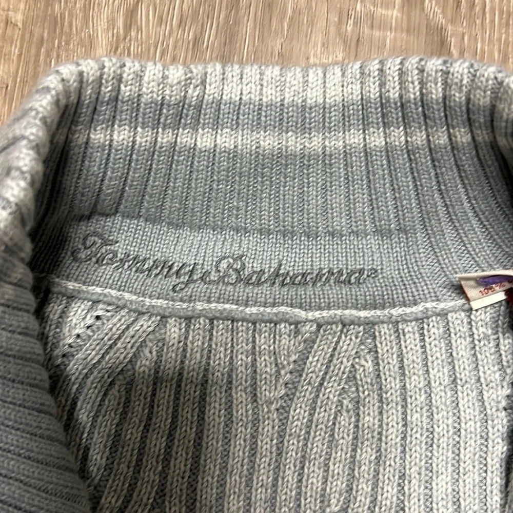 Tommy Bahama New Kingsley Cable Half Zip Pullover (Xl)